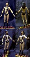 Legion of Superheroes Night Girl (DC Direct) Custom Action Figure