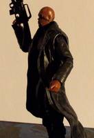 Nick Fury (Nightmare Before Christmas) Custom Action Figure