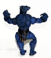 Dark Beast / Henry Philip Mccoy, II / Black Beast (Marvel Legends) Custom Action Figure