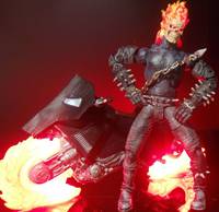 Marvel Legends Custom Ghost Rider and Motorcycle (Marvel Legends) Custom Action Figure