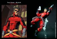 Ther Edge: Blain (Independent Comics) Custom Action Figure