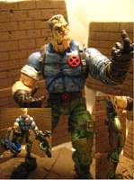 CABLE (Liefield Era) (Marvel Legends) Custom Action Figure