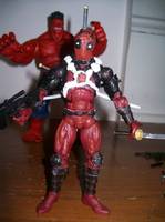 Deadpool  with Alternate Head (Marvel Legends) Custom Action Figure