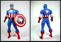 Captain America : Kirby - Style (Marvel Select) Custom Action Figure