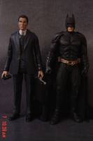 Dark Knight Batman Bruce Wayne (Batman - Movie Style) Custom Action Figure