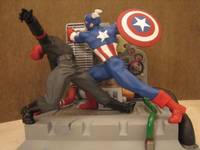 Cap Vs Redskull Model Kit (Captain America) Custom Action Figure
