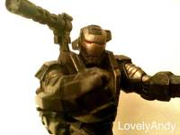 War Machine Custom Re-Paint (Iron Man 2) Custom Action Figure