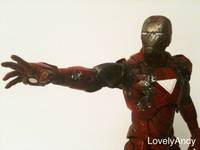 Iron Man Mark VI Battle Damaged Re-Paint (Iron Man 2) Custom Action Figure