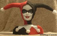 Harley Quinn Bust 9x14in. (Batman Animated) Custom Statue / Bust