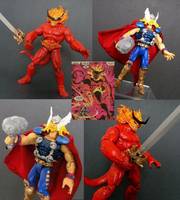 Thor VS Surtur (Marvel Universe) Custom Action Figure