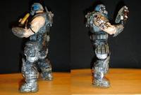 Clayton Carmine (Gears Of War) Custom Action Figure