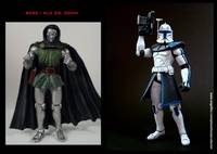 Captain Rex (Star Wars) Custom Action Figure