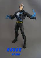 Arez' Havok Dob 1/1/11 (Marvel) Custom Action Figure