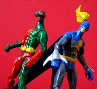 Killer Shrike VS 3-D Man (Marvel Universe) Custom Action Figure