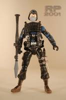 Cobra Nightwatch Bazooka Trooper (G.I. Joe 25th Anniversary) Custom Action Figure