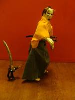 Bake-Neko and Obake-Katana Accessory (Mego) Custom Action Figure