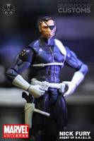 Marvel Universe Nick Fury (Marvel Universe) Custom Action Figure