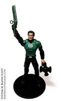 GREEN LANTERN Ash Williams from Army of Darkness (Green Lantern) Custom Action Figure
