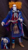 Mad Hatter Tarrant Hightopp (Alice In Wonderland) Custom Action Figure