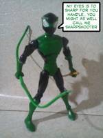 Greenninja Yoshi (Original) Custom Action Figure