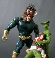 Spidey Showdowns: Jackal/ Razorback/ Gwen Stacy Clone (Spider-Man) Custom Action Figure