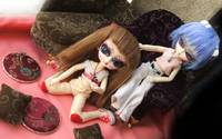 Evangelion EVA: Rei and Azuka HUJOO Ver. (Anime) Custom Action Figure