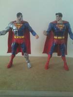 Cyborg Superman (DC Universe) Custom Action Figure