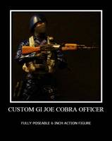 Cobra Officer Marvel Legends Style (G.I. Joe) Custom Action Figure