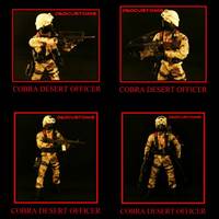 Cobra Desert Officer Infantry (G.I. Joe) Custom Action Figure