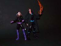 Gambit and Rogue (Marvel Legends) Custom Action Figure