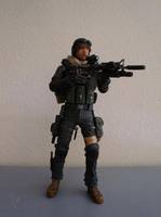 Alex Carter ( Free Lance Merc.) (Original) Custom Action Figure