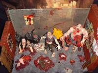 Zombie Alley Diorama (Zombies) Custom Diorama / Playset