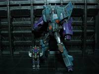 Cyclonus & Nightstick (Transformers) Custom Action Figure