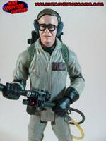 Louis Tully W/ Bus Driver Slimer - Ghostbusters 2 (Ghostbusters) Custom Action Figure