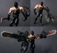 Horror Hombres: Jason Voorhees Symbiote (Friday the 13th) Custom Action Figure