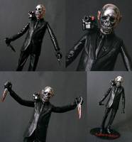 Horror Hombres: Chrome Skull - Laid to Rest (Movie Maniacs) Custom Action Figure