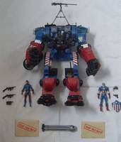 Captain America with Bucky and Metal Mayham (Captain America) Custom Action Figure