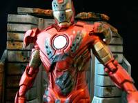 Battle Damaged Iron Man Mark IV (Iron Man) Custom Action Figure