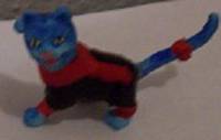 Red Lantern Dex-Starr (DC Infinite Heroes) Custom Miniature / Figurine