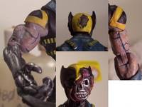 Zombie Stealth Wolverine (Marvel Legends) Custom Action Figure