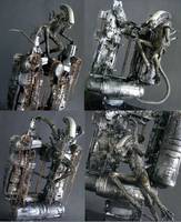 Alien Diorama W/ Jonesy (Aliens) Custom Diorama / Playset
