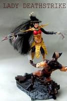 Lady Deathstrike (Armored Version) (X-Men) Custom Action Figure