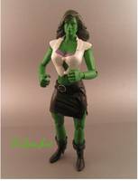 Jen Walters   She-Hulk (Incredible Hulk) Custom Action Figure
