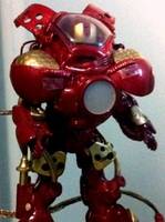 Ironman Vs Hulk. Green Energy Armor. (Iron Man) Custom Action Figure