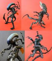Alien Hybridz: Beezlebub Virus (Alien vs Predator) Custom Action Figure
