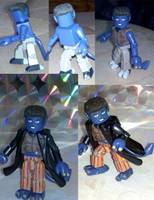 X2 Nightcrawler Minimate (Minimates) Custom Miniature / Figurine