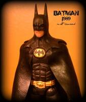 BATMAN 1989 Michael Keaton (Batman - Movie Style) Custom Action Figure