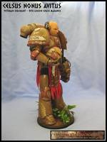 Celsus Nonus Avitus (Veteran Sergeant) (9th Legion Space Marines) Custom Action Figure