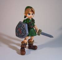 Young Link Figure (Legend of Zelda Orcarina of Time) Custom Action Figure