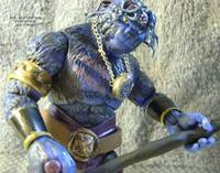 Indigo Tribe Beast (Crossover) Custom Action Figure
